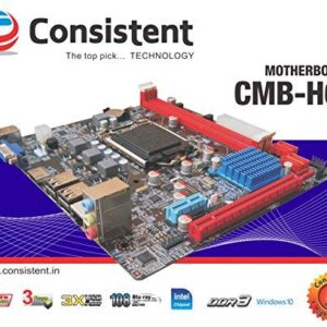 Consistent DDR3 Motherboard CMB H61 With NVME Slot