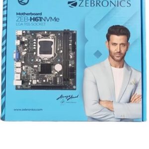 Zebronics H61 NVMe Motherboard .