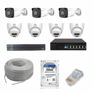 CP Plus 8 Channel NVR with IP Camera | HD CCTV Surveillance System
